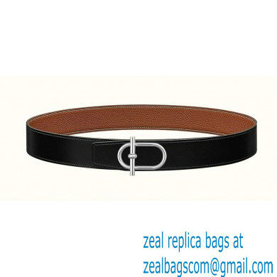 Hermes Ithaque belt buckle & Reversible leather strap 38 mm 02 2023 - Click Image to Close